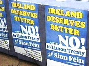 Sinn Féin Urging rural Ireland to vote no 